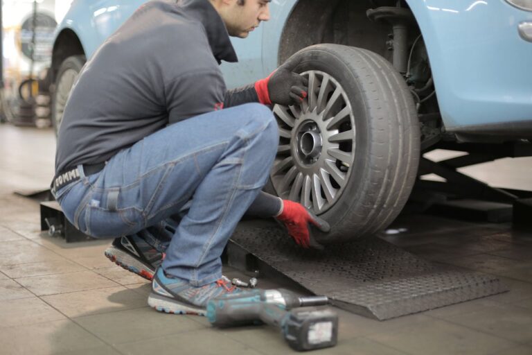 Cambio gomme pneumatici auto