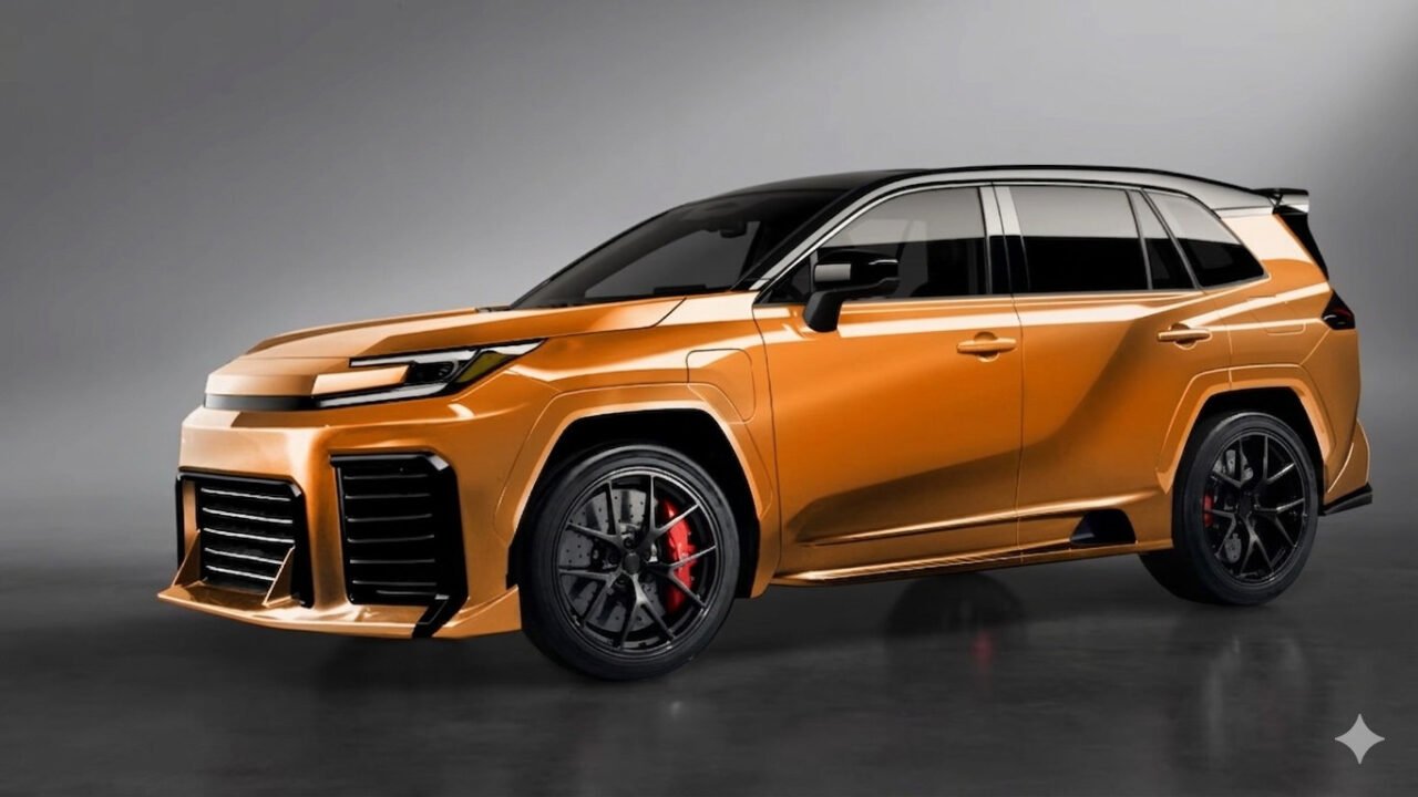 Render Toyota RAV4 GR Sport 2027 anteriore