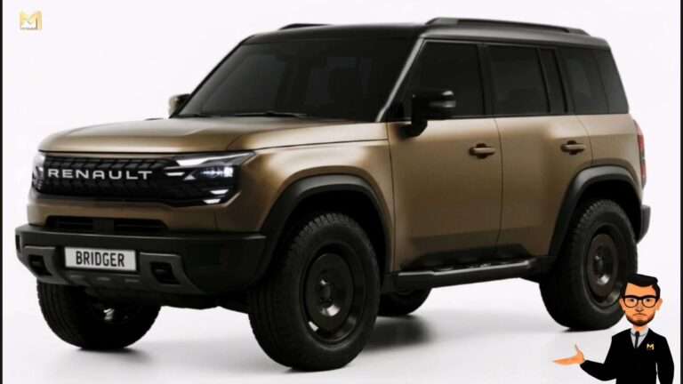 Nuova Renault Bridger 2026 render piccolo fuoristrada