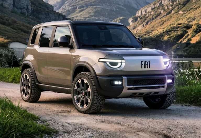 Nuova Fiat Campagnola X: render di un 4x4 estremo italiano