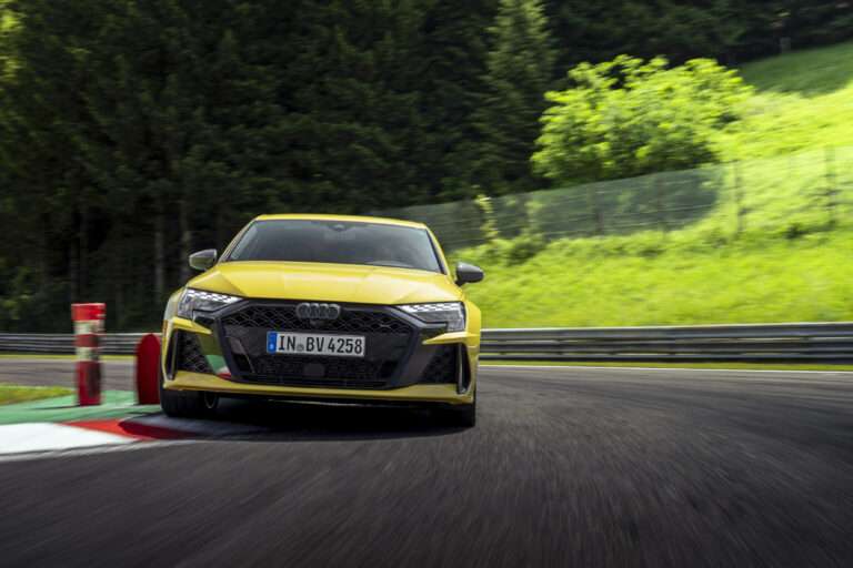 Nuova Audi RS3 GT 2026: avvistata al Ring, come sarà