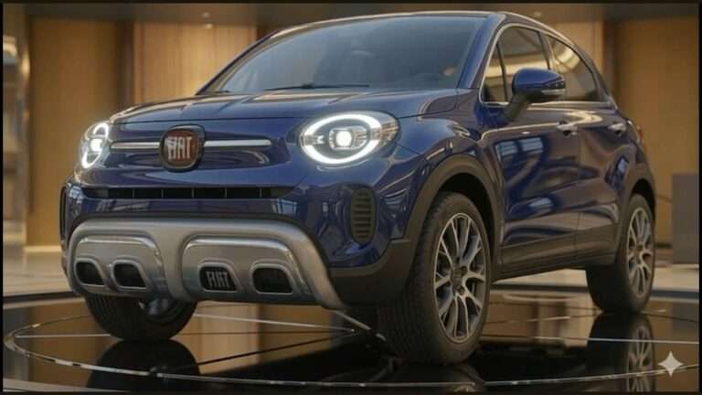 Nuova Fiat Panda sportiva 2030 render versione 100 HP