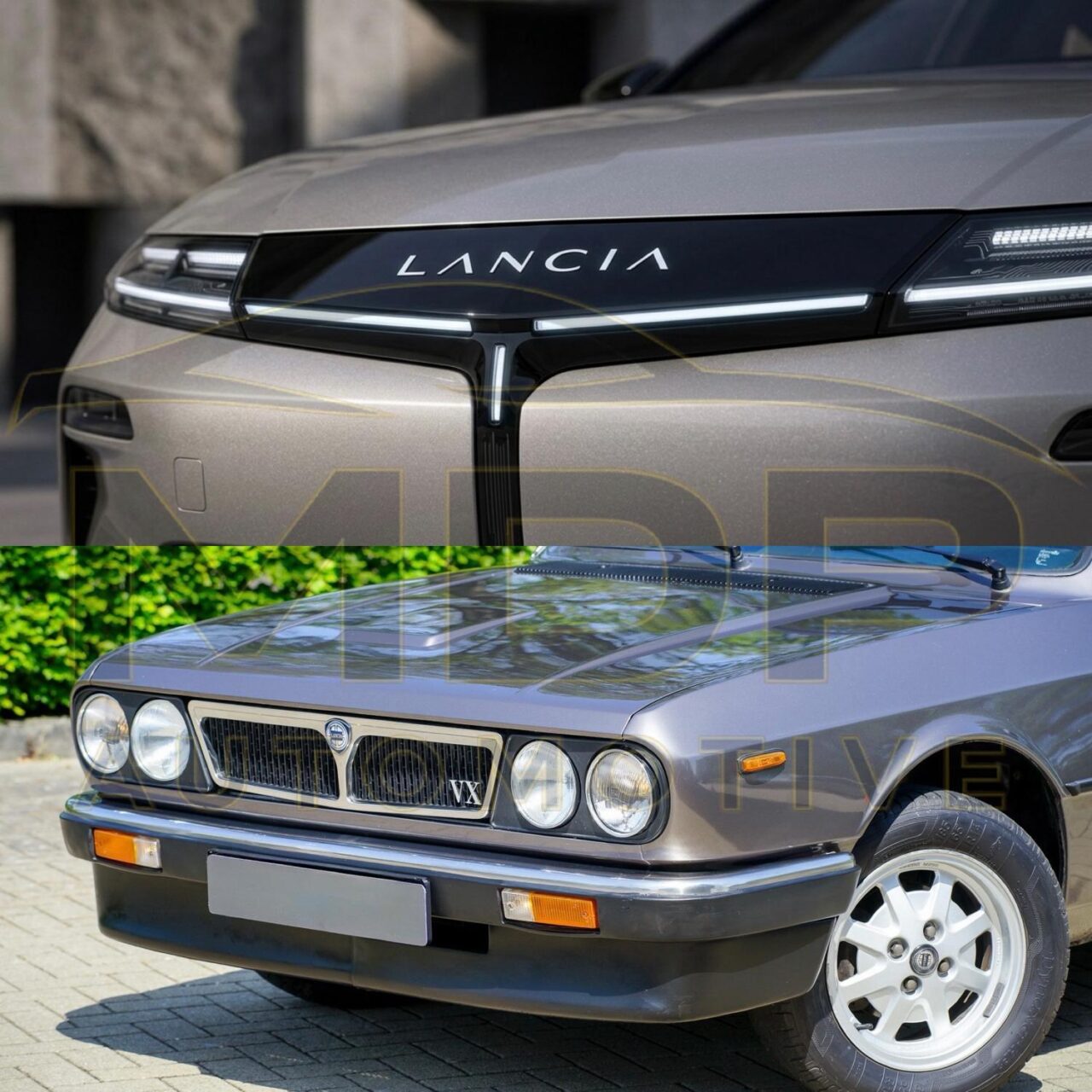 Lancia Beta HPE render vista dall'alto Mirko Del Prete