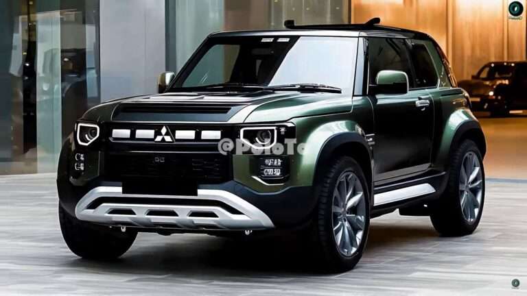 Nuova Mitsubishi Pajero Pinin, render del modello futuro