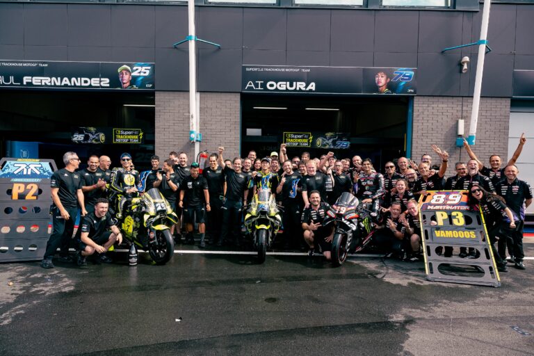 Tripletta Aprilia Ai Ogura Raul Fernandez Jorge Martin GP Olanda Assen 2026