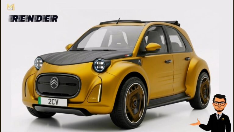 Nuova Citroen 2CV 2028: ritorna la storica citycar