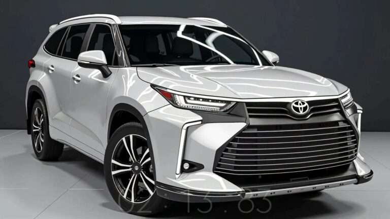 Nuova Toyota Highlander 2027: nuova generazione in vista