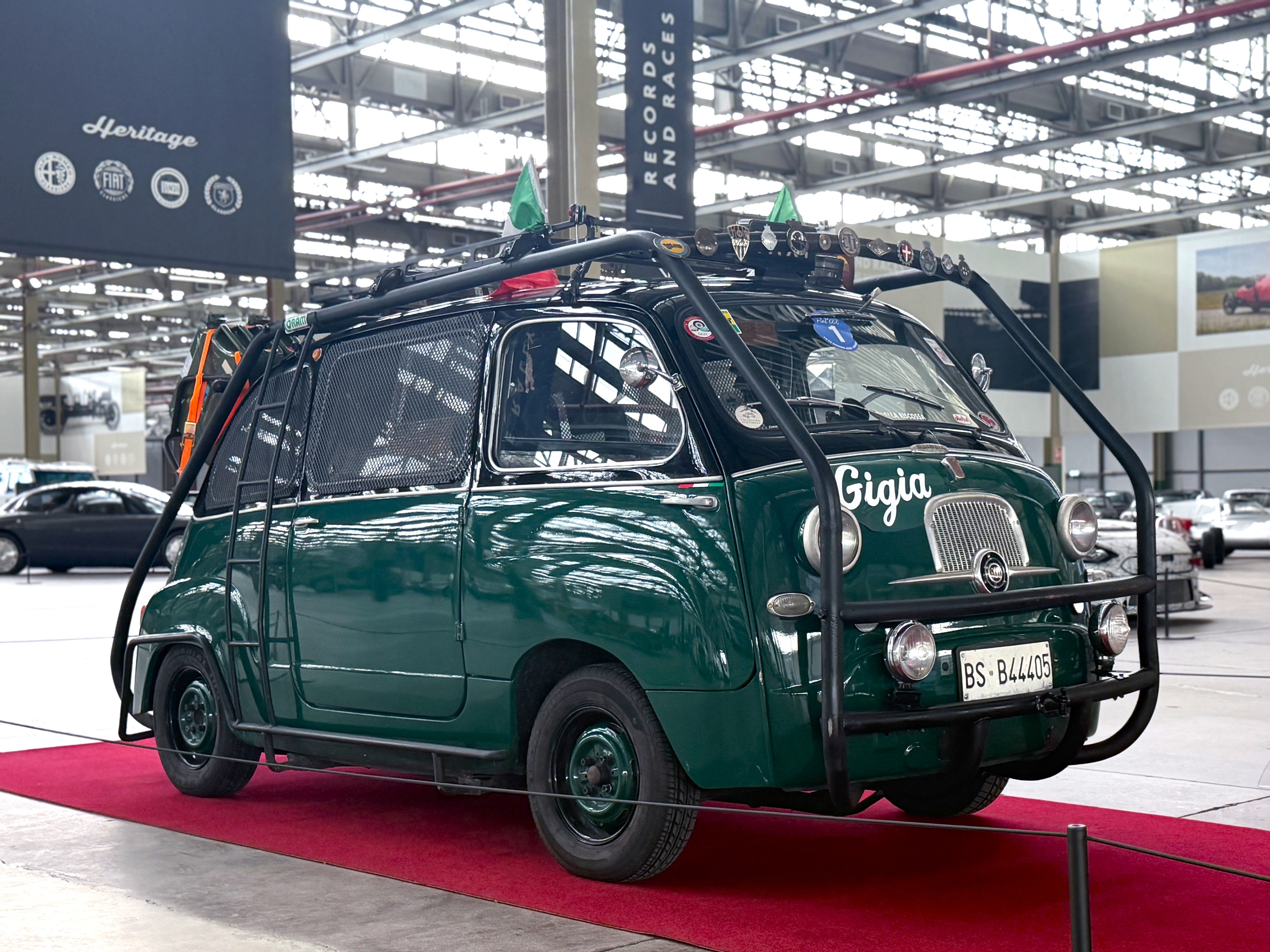 Fiat 600 Multipla Globetrotter Gigia raid Marco Polo Capo Nord Transiberiana