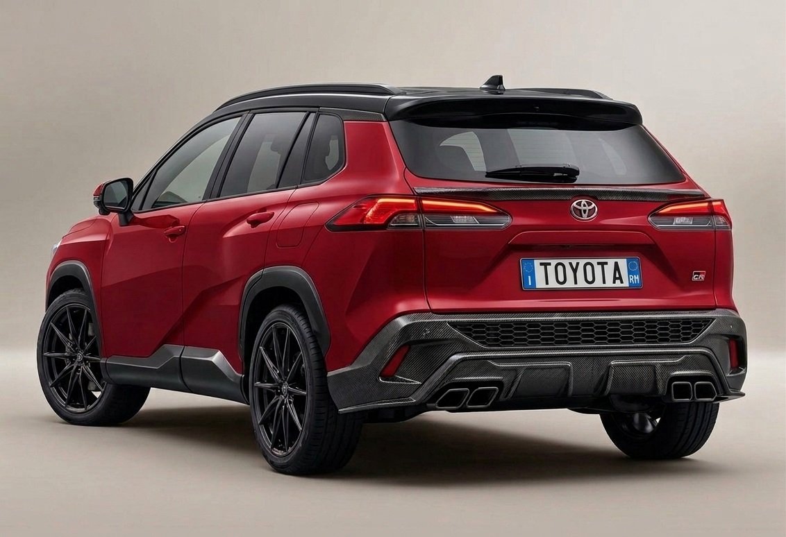 Toyota Corolla Cross 2028 render seconda generazione