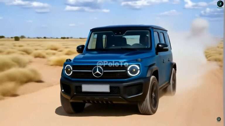Nuova Mercedes Baby Classe G 2027: compatta e solo elettrica