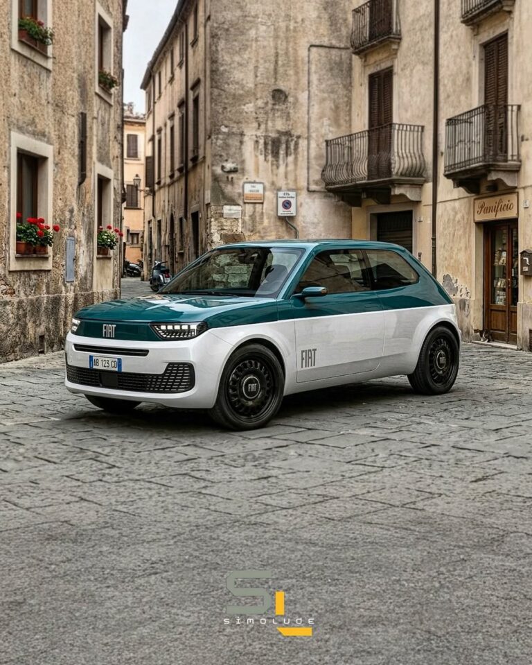 Nuova Fiat 127 restomod: ecco come potrebbe essere oggi