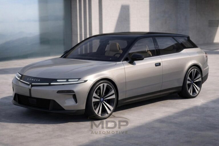 Lancia Beta HPE render concept shooting brake Mirko Del Prete