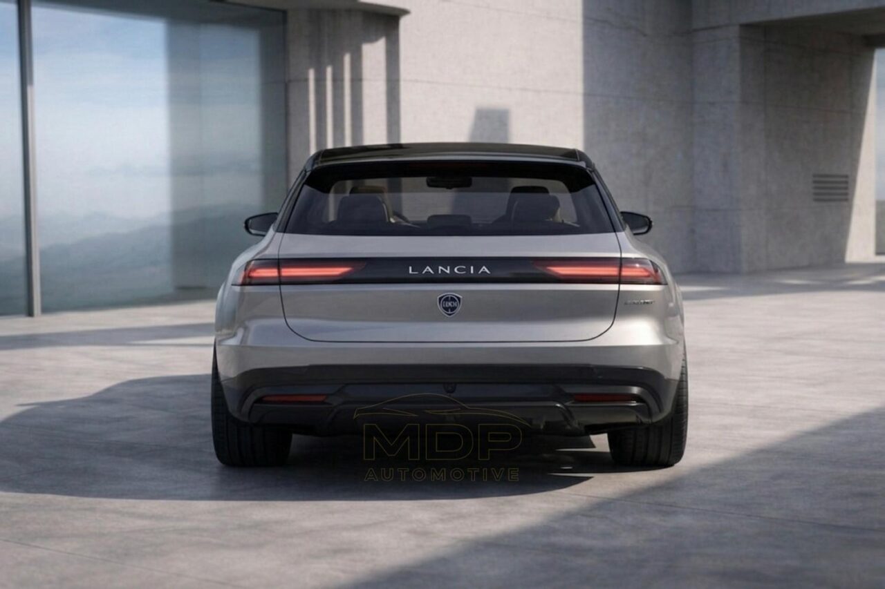 Lancia Beta HPE render frontale fari Mirko Del Prete