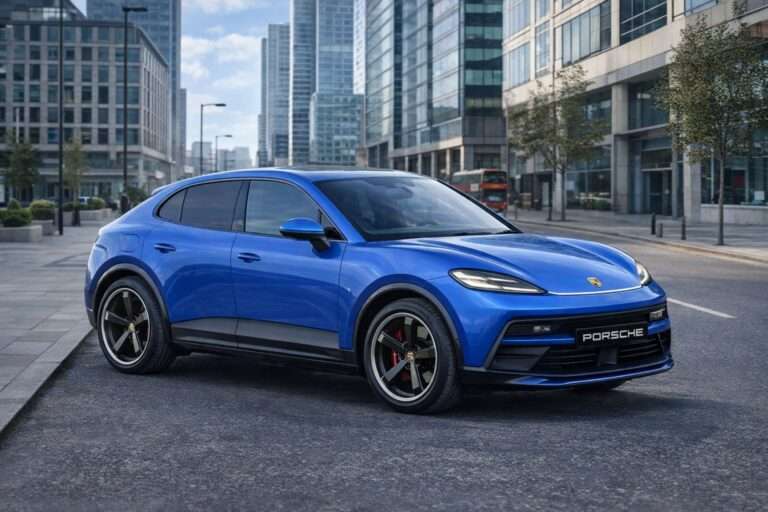Nuova Porsche Macan 2028 render versione termica