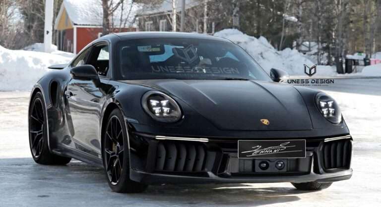 Nuova Porsche 911 Turbo S 2026: il restyling si avvicina