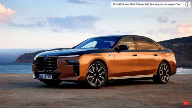 Nuova BMW Serie 7 2026: come sarà il restyling dell'ammiraglia