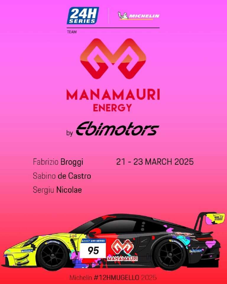 Manamauri Energy by Ebimotors alla 12 ore del Mugello