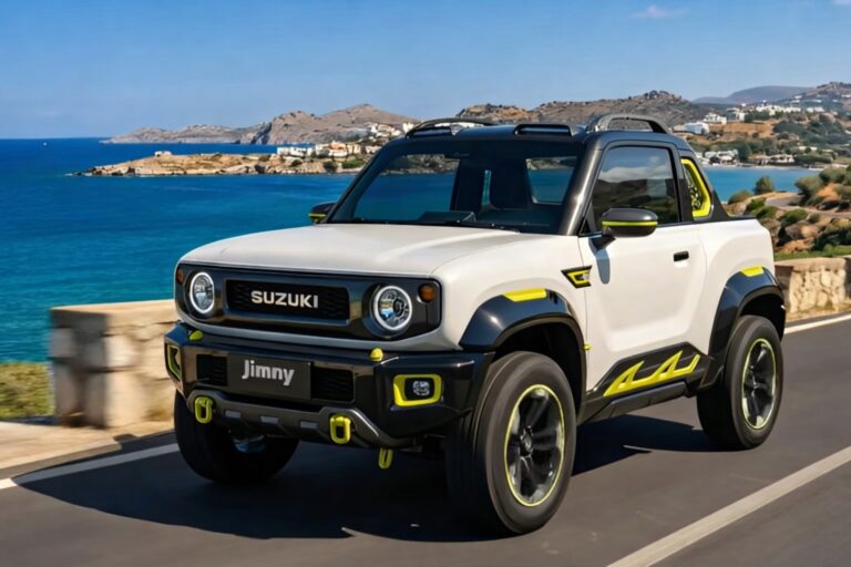 Nuova Suzuki Jimny Pick-up: mini puck-up che potrebbe conquistare l’estate italiana