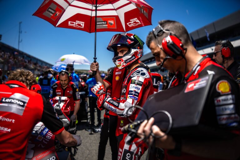 Bagnaia 2026 ombrellino MotoGP