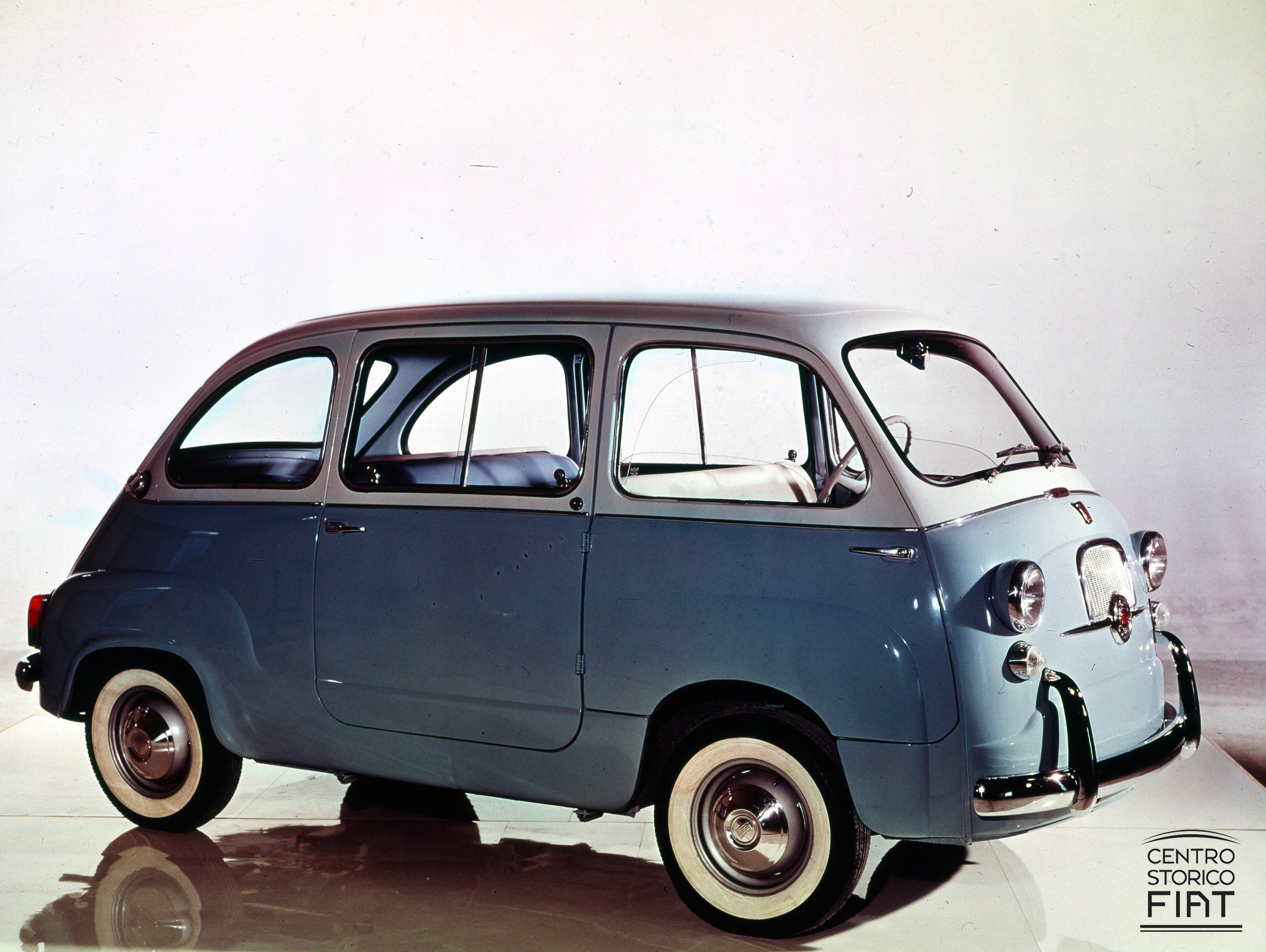 Fiat 600 Multipla originale 1956 Centro Storico Fiat foto storica