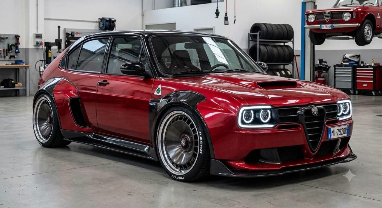 Nuova Alfa Romeo Alfasud: restomod e versione super sportiva