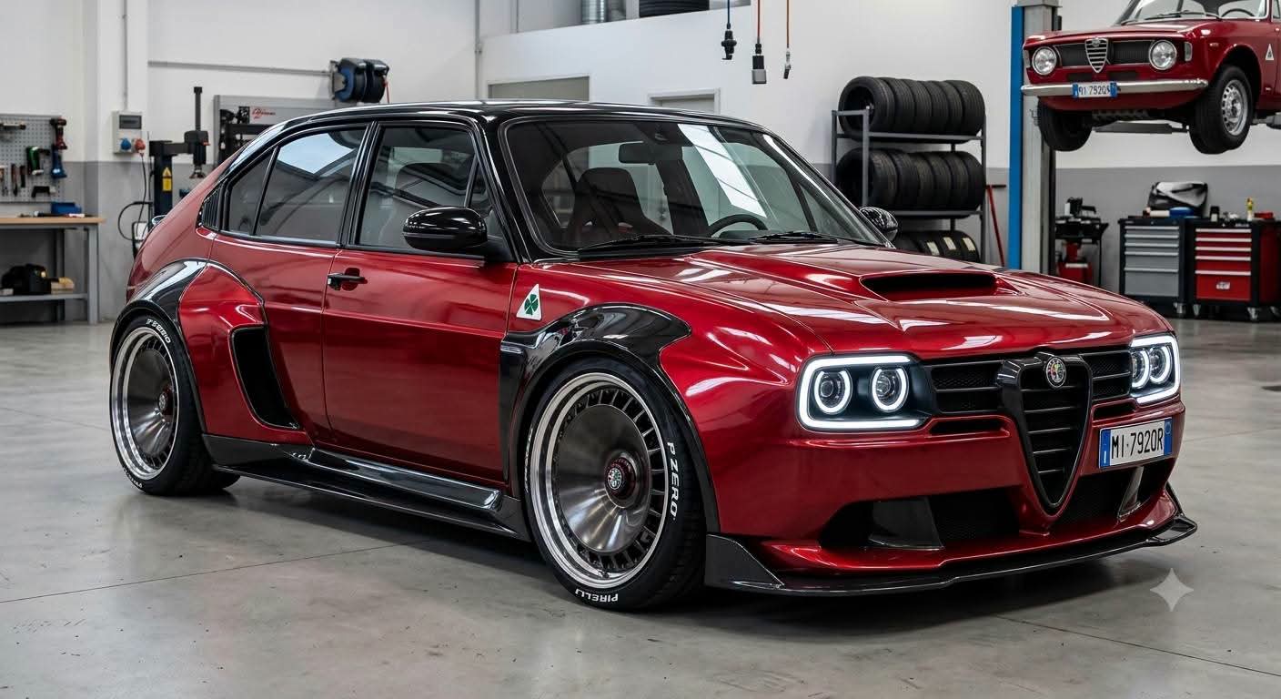 nuova alfa romeo alfasud restomod e versione super sportiva da Ilgiornaledigitale.it nuova alfa romeo alfasud restomod e versione super sportiva