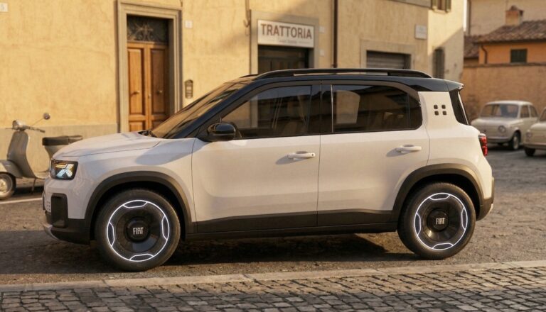 Nuova Fiat Pandina 2028 render non ufficiale