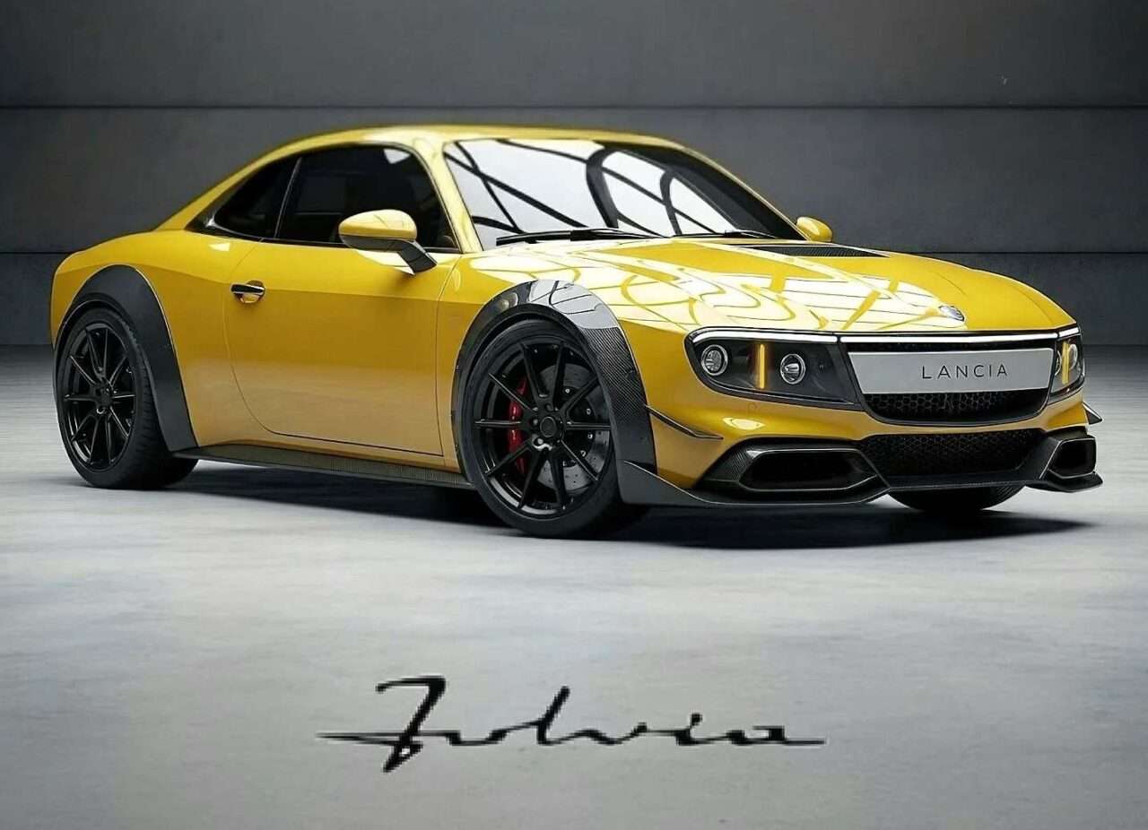 Nuova Lancia Fulvia Coupè, come potrebbe essere la versione moderna