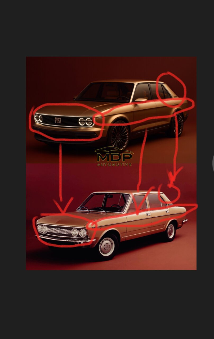 Nuova Fiat 132 Mirafiori rinasce l'ammiraglia italiana