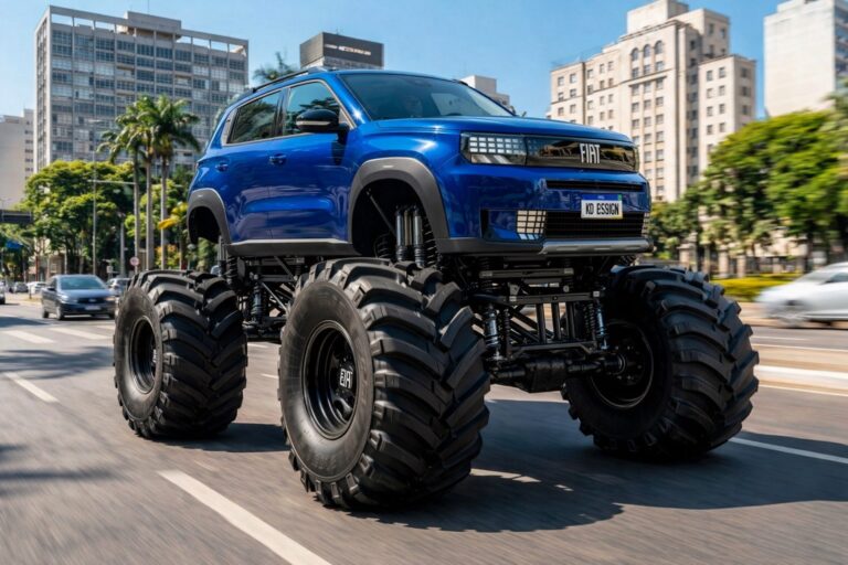 Nuova Fiat Grande Panda: se diventasse un monster truck