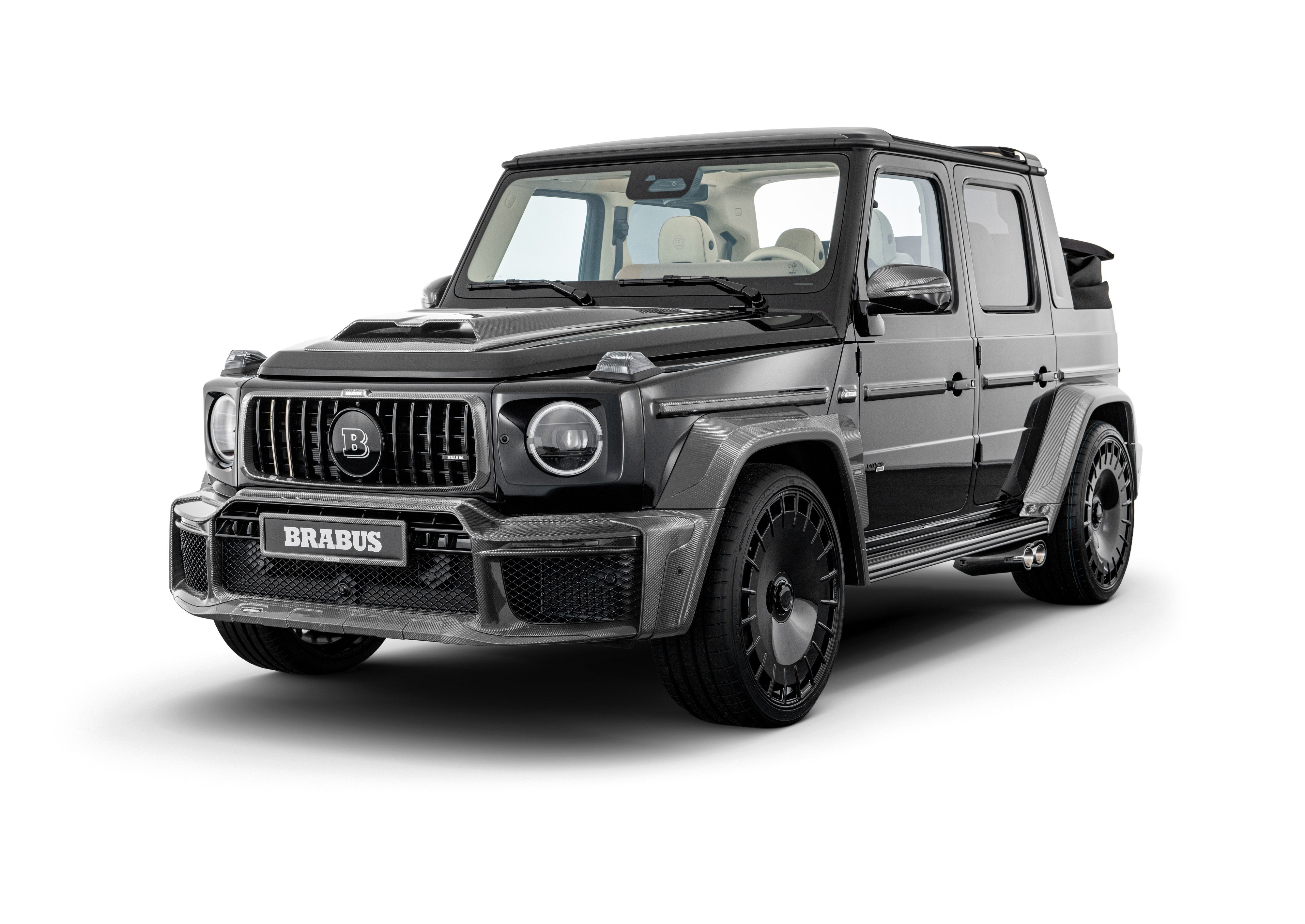 BRABUS 800 Cabrio su base Mercedes-AMG G 63 tre quarti anteriore
