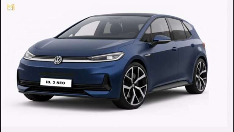 Render nuova Volkswagen ID.3 Neo 2026 design frontale