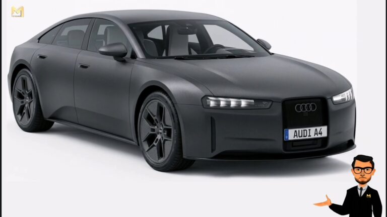 Nuova Audi A4 e-tron 2027: torna il modello storico, a batterie