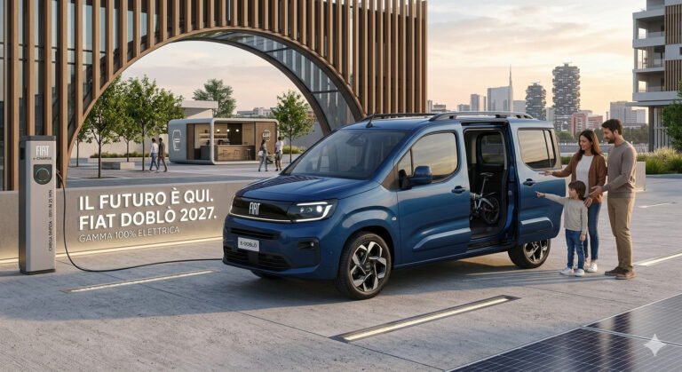 Nuova Fiat Doblò 2027: rinasce su piattaforma Smart Car