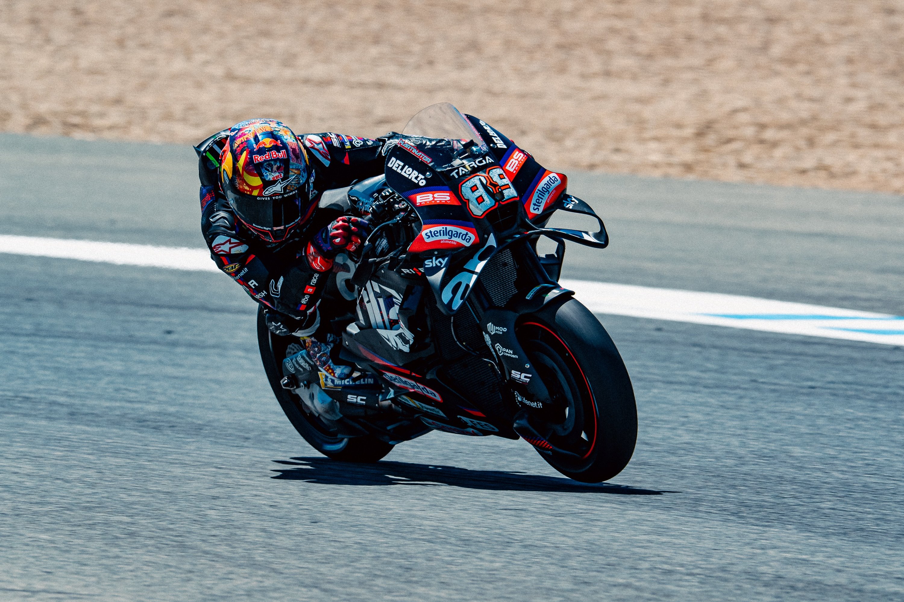 Jorge Martin Aprilia RS-GP26 in azione Jerez MotoGP GP Spagna 2026