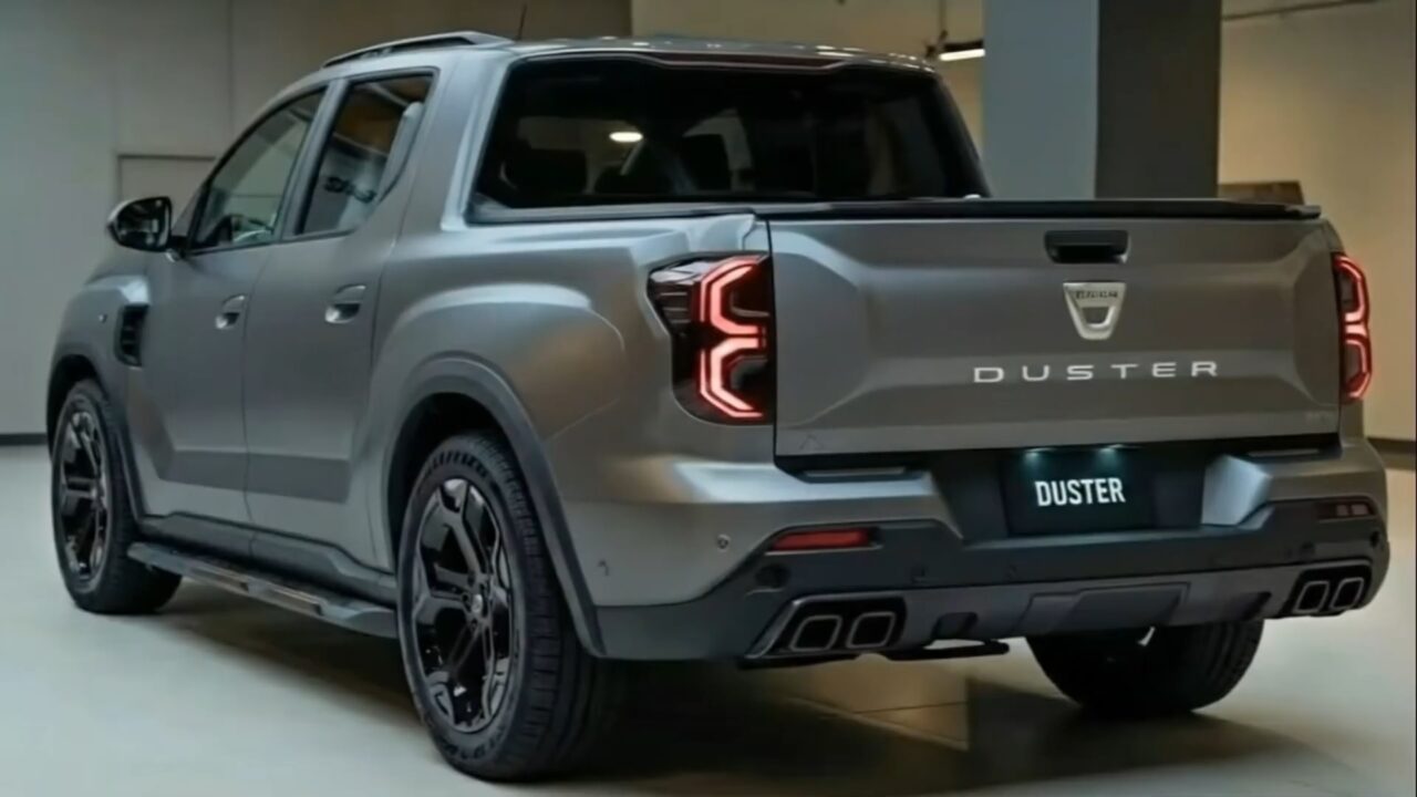 Dacia Duster Pick-Up 2027 render