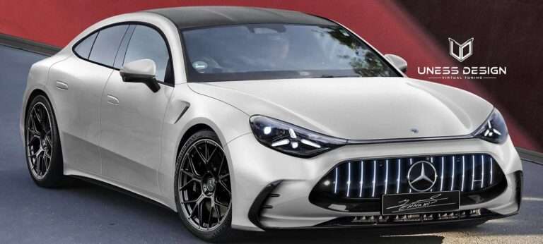 Nuova Mercedes AMG GT4, nuovo modello con il design della GT XX