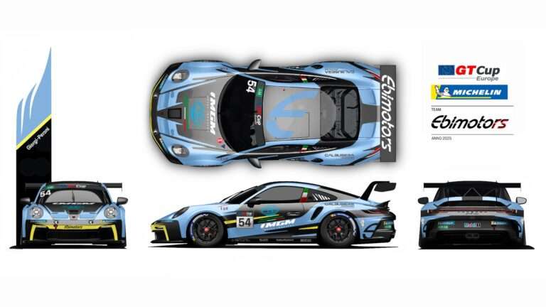 Gianluca Giorgi e Luigi Peroni: stagione 2025 in GT Cup Europe con Ebimotors