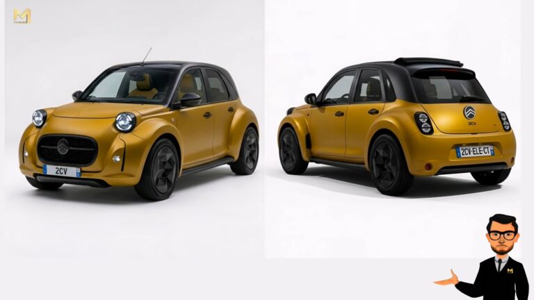 Nuova Citroen 2CV 2028: ecco la nuova citycar elettrica