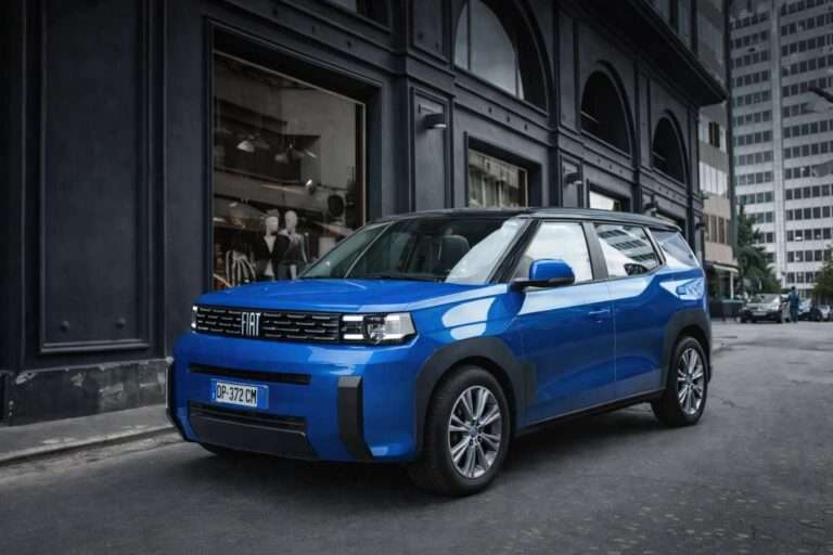 Nuova Fiat Grizzly 2026 SUV render famiglia Panda