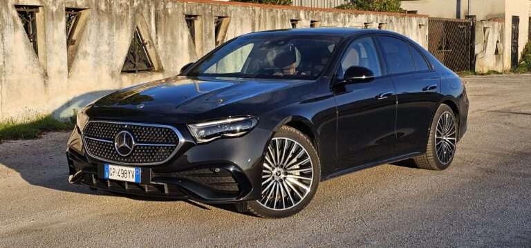 Mercedes Classe E, la prova su strada