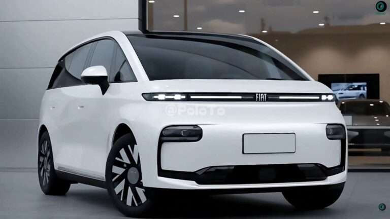 Nuova Fiat Multipla 2026 render monovolume 6 posti