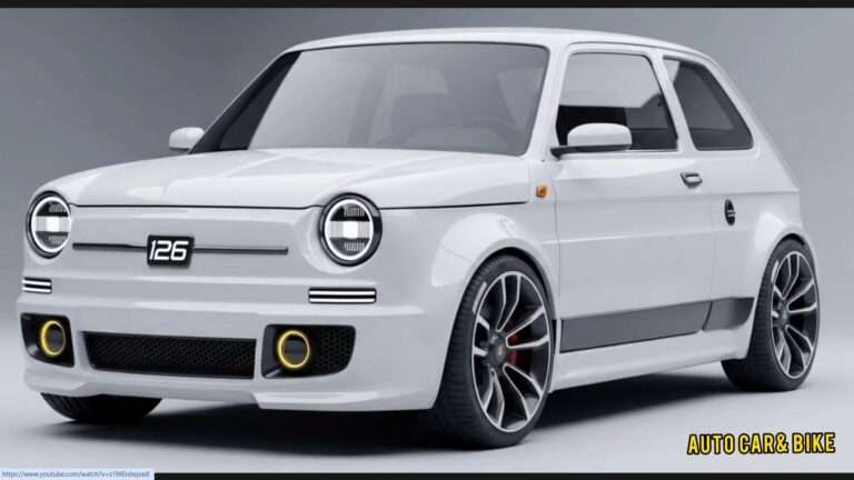 Nuova Fiat 126 elettrica: potrebbe rinascere come restomod