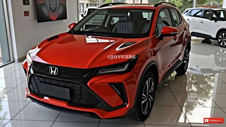 Nuova Honda HR-V 2028: come potrebbe essere il nuovo modello
