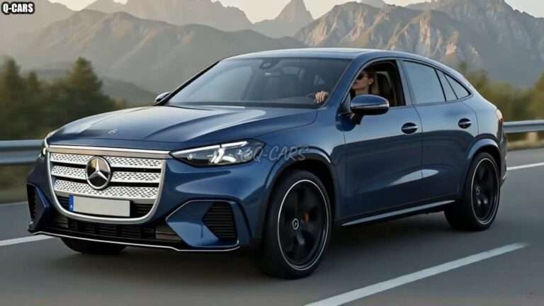 Nuova Mercedes GLC Coupè EV 2026: il suv si fa sportivo