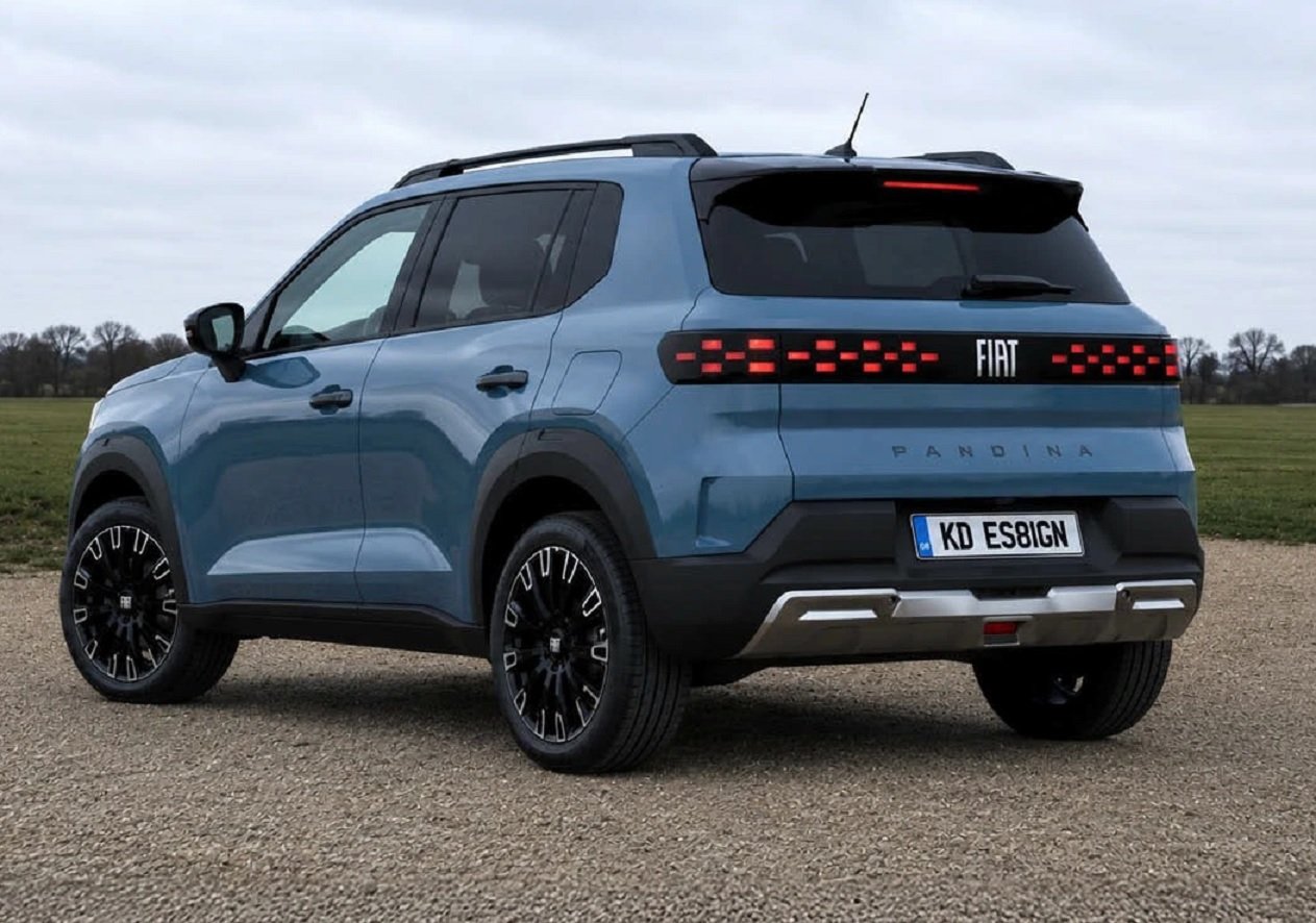 Nuova Fiat Pandina 2028 anteprima