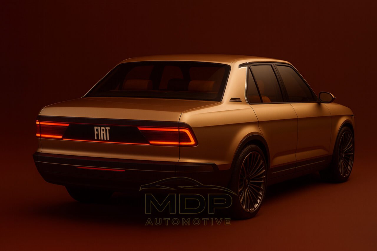 Nuova Fiat 132 Mirafiori rinasce l'ammiraglia italiana