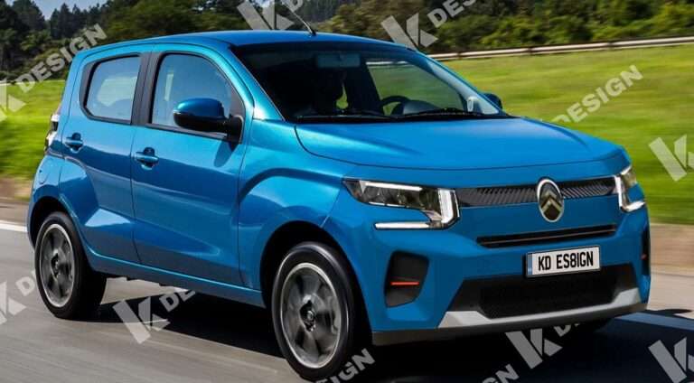 Nuova Citroen C1: il render della citycar in salsa C3