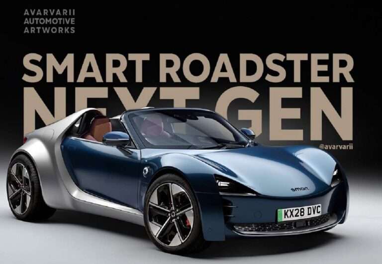 Nuova Smart Roadster: nel 2026 torna come sportiva elettrica