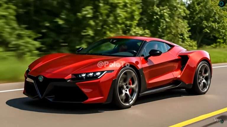 Nuova Alfa Romeo 6C: il render bello da impazzire